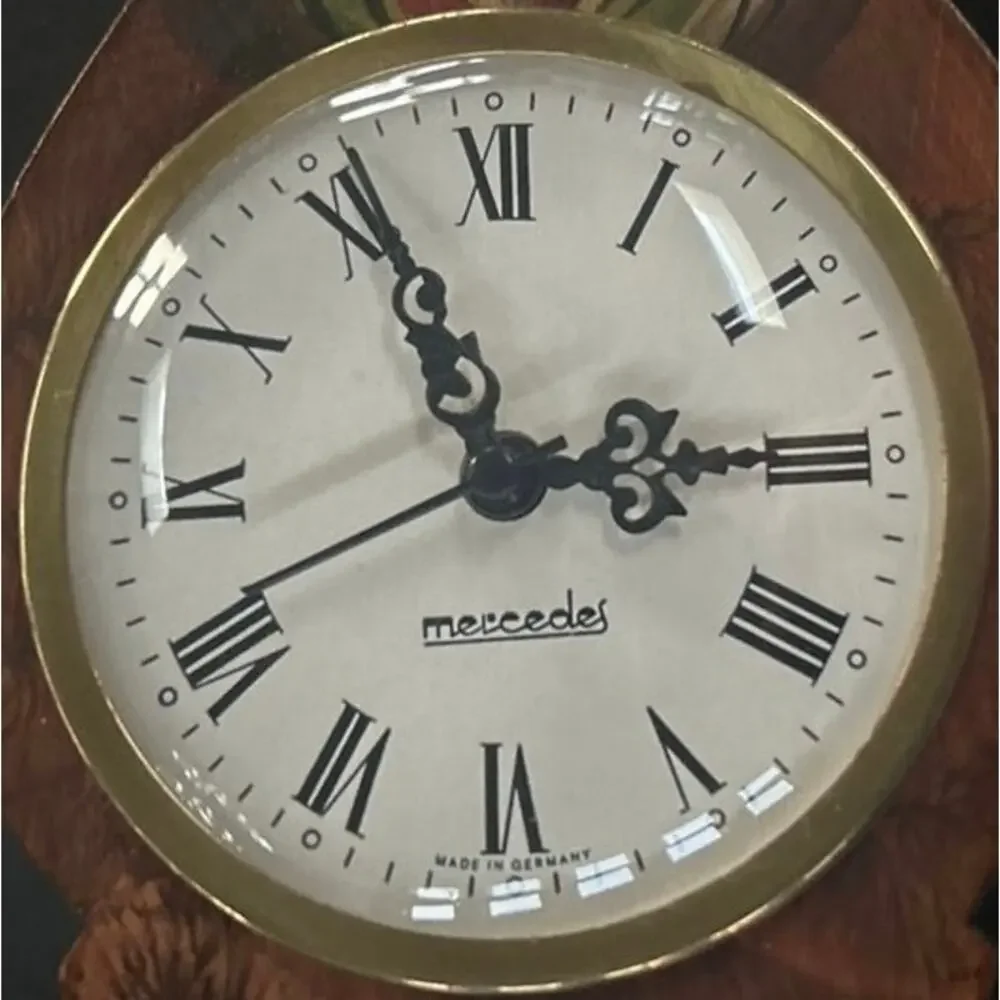 Swedish Mora Table Clock c1970’s Nils Olson with German Mercedes Movement